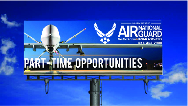 Air National Guard Billboard
