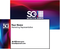 Scientific Games Business Cards