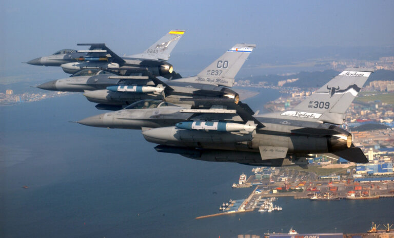US AIR NATIONAL GUARD F16s